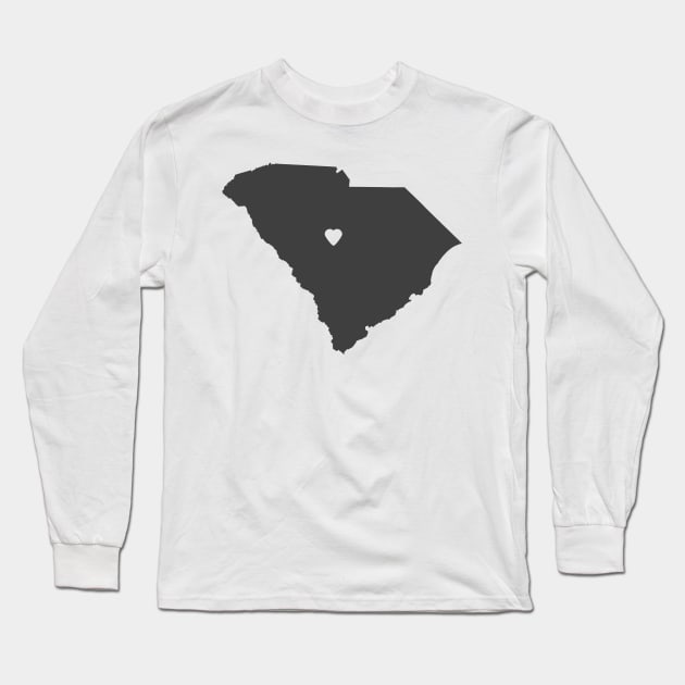 South Carolina Love Long Sleeve T-Shirt by juniperandspruce